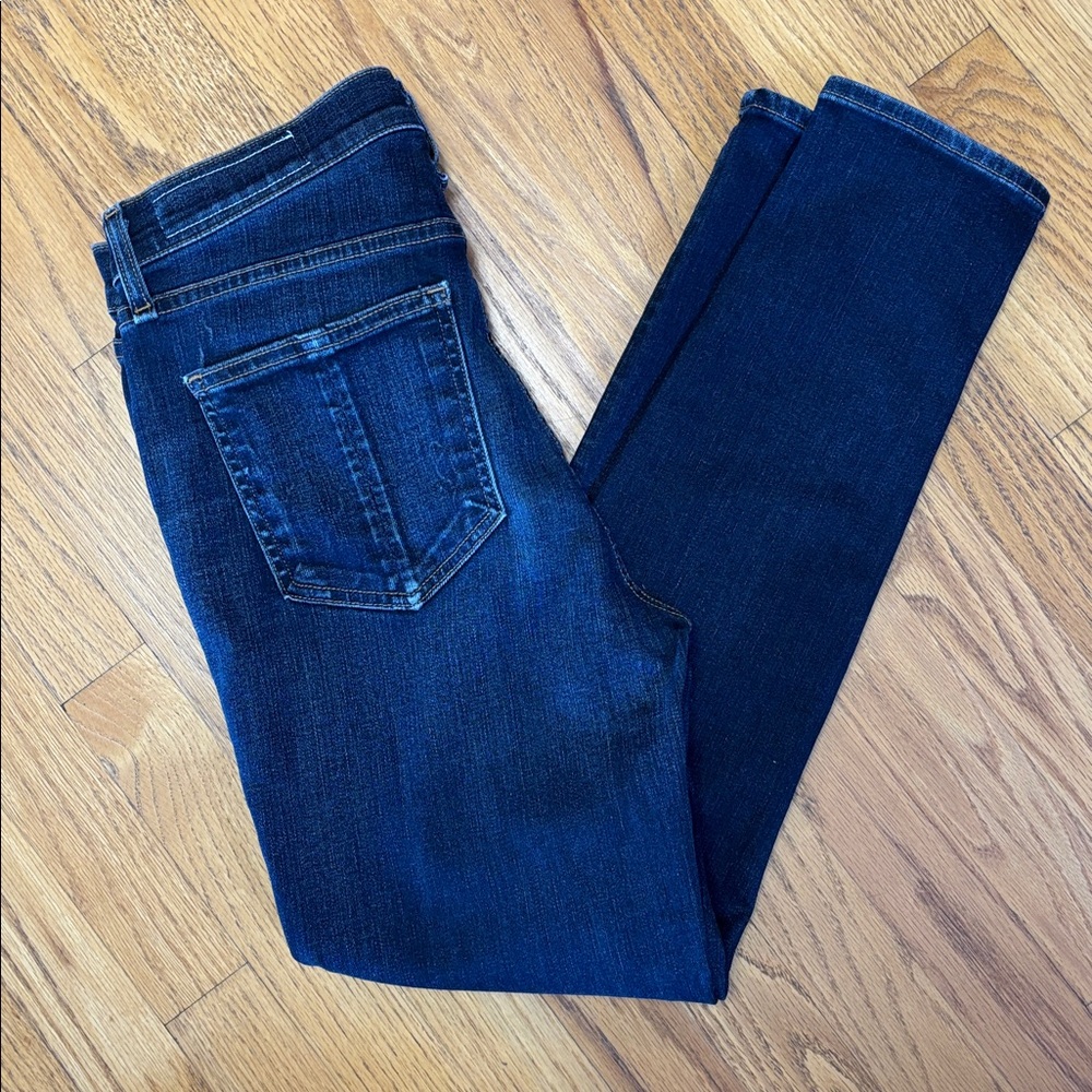 Rag & Bone Riverdale High Rise Ankle Skinny Dark Wash Blue Jeans Women’s Size 28 - Picture 8 of 15